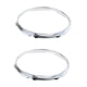 thumbnail image 5 of Paquete de 2 aros de tambor Tom de fundición a presión, anillos para el lado del bateador, lado de la caja para baterista 10 pulgadas 6 agujeros, 5 of 9