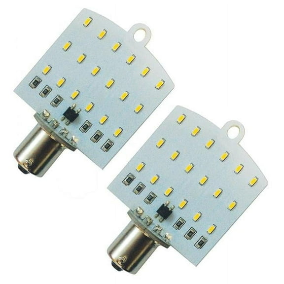 DG725321VP LED Flat Bulb 1141-1156, Overhead & Top Mount, 180LUM, 3500K - 0.12A - Pack of 2