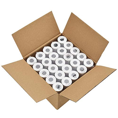 PackingSupply Thermal Paper Rolls 2 1/4" X 85' Cash Register POS Receipt Paper (50 Rolls)