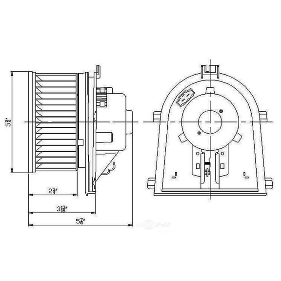 HVAC Blower Motor