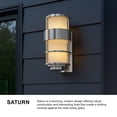 thumbnail image 5 of Hinkley Lighting - Saturn - 1 Light Medium Outdoor Wall Lantern in Modern Style, 5 of 13