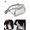 Gray, variant on Clear Fanny Pack Waterproof Cute Waist Bag Stadium Approved Clear Purse Transparent Adjustable Belt Bag for Women Men (Black)