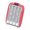 thumbnail image 2 of Máquina de juego de , juguetes antiestrés, coordinación mano-ojo, juego de música, juego electrónico portátil para coche, avión, juguete, regalo Rojo, 2 of 8