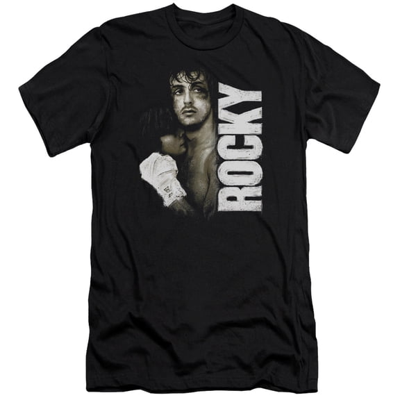 Rocky Painted Rocky Adult 30/1 T-Shirt Black