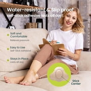 Bukihome Bunion Pads to Wear with Shoes - 24 Pcs Moleskin for Feet - Water-Resistant - Bunion Pain Relief Cushions for All-Day Comfort & Protection (Multi-Size)