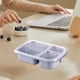 thumbnail image 5 of Xihbxyly Ofertas Del Prime Day Fiambrera Bento Box For Adultos, Contenedor Preparación de Comidas 3 Compartimentos, Contenedores Apilables para Refrigeradores para Escuela y para Viajes, Apto para Mi, 5 of 7