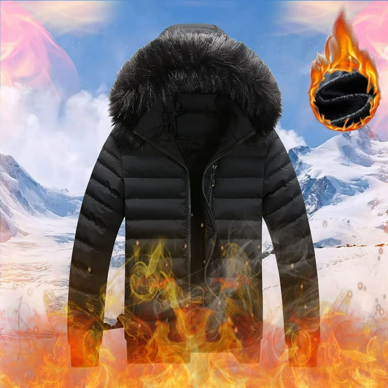 Men's long sleeve warm thicken cheap outerwear