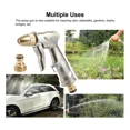 thumbnail image 3 of Abastado Pistola de riego de metal, rociador de pistola de agua de alta presión, pistola de agua de jardín resistente, 1 pieza, 3 of 4