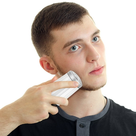 Mini Afeitadora Recargable Por Usb, Afeitadora Facial Portátil, Afeitado En Seco y Húmedo, Motor de Alta Velocidad, Funcionamiento Ultrasilencioso, Batería de Larga Duración, Carga Por Usb,