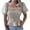 White, variant on Aoochasliy Blouses for Women Fashion Women Autumn And Winter O-neck Waist Floral Pleated Tops