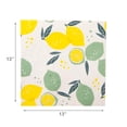 thumbnail image 3 of 20 Pack Luncheon 3 Ply Napkin Lemon & Lime - Set of 6, 3 of 4