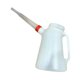 thumbnail image 3 of Jarra de medición de aceite, olla universal con tapa, fugas resistentes con dispensador de aceite automotriz de boquilla para el automóvil de 5L, 3 of 8