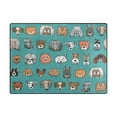 thumbnail image 2 of Dog Funny Animals Area Rugs Soft Non-Slip Floor Mats Large Nursery Carpets Doormat for Living Room Bedroom Hotel Decor 80"x58", 2 of 7
