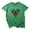 Green, variant on Fashion Leopard Print Casual T-Shirt for Women Loose Fit Short Sleeve Blouse Top Comfortable Daily Wear Black,XXL