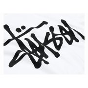 تي شيرت Stussy Mens Basic باللون الأبيض، من StockX