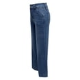 thumbnail image 7 of Hvot&aat Women Straight Wide Leg Jeans High Waist Button Zipper Denim Pants Washed Pants With Pocket, 7 of 7