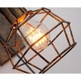 thumbnail image 3 of Aplique de pared industrial retro, 1 paquete de iluminación de pared enchufable vintage de latón antiguo, lámpara industrial retro, lámparas de pared de metal para mesita de noche, dormitori, 3 of 5