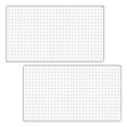 thumbnail image 2 of Miangastore Grill Sheets For Bbq Silver 2Set 17.3X10.2X0.4In Stainless Steel, 2 of 8