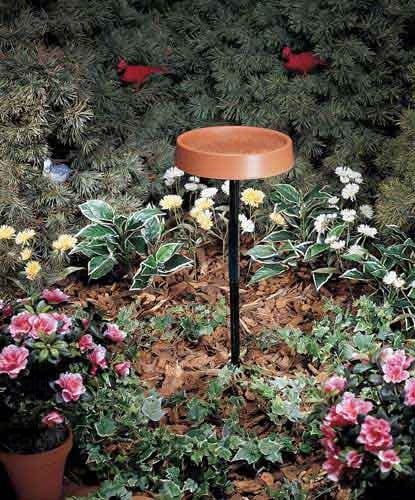 Allied Precision All Seasons Heated Birdbath w Stand Model 400 Birdbath by Allied Precision Industries