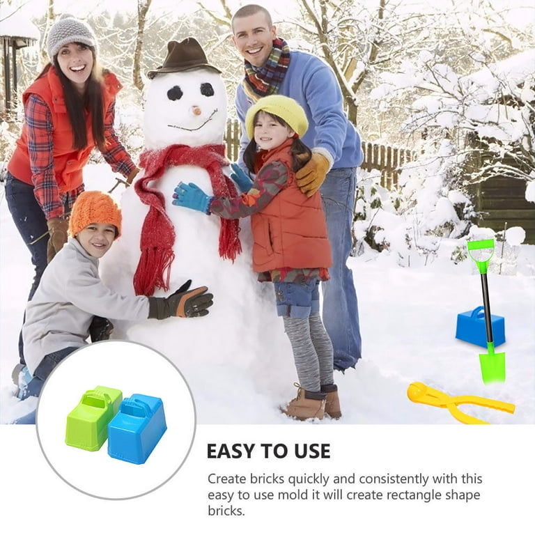 Superio Sand Castle Toys for Beach Snow Brick Maker Snow Sand Beach Toys  for Kids and Adults Igloo Snow Block Form for Building