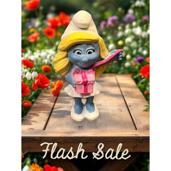 Smurfs Movie 3” Pvc Cake Topper Figure Figurine Rare Gift Collect