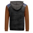 thumbnail image 4 of Men's & Women's Print Pullover Hoodie, Unisex Loose Fit Long Sleeve Sweatshirt, Casual Streetwear for Christmas, Fall Winter Season, Daily Comfort and Travel,Black,M, 4 of 4