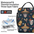 thumbnail image 2 of skullReusable Lunch Box for Men & Women - Insulated Small Lunch Bag for Work,Office,Picnic-Portable & Durable Food Container., 2 of 5