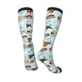 thumbnail image 4 of Balery Cute Pug Dogs Fun Novelty Socks Men'S Women'S Crew Socks Funny Crazy Novelty Socks Quirky And Cool Socks, 4 of 9