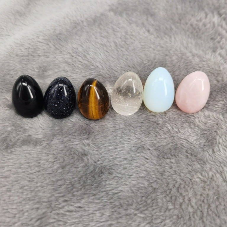 Travelwant Thinking Egg, Natural Thumb Worry Stone Hand Carved Crystals and  Healing Stones for Anxiety and Stress Relief Meditation Water Drop Palm  Chakra Stones 