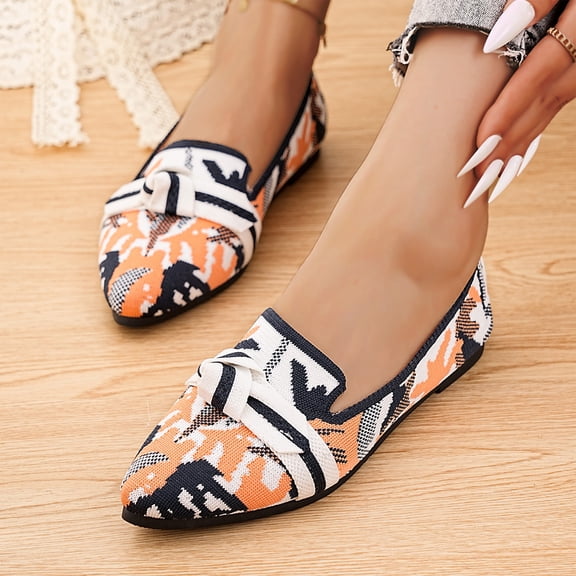 Vespiero Loafers for Women Comfortable Slip on Work Flats Shoes Womens Dressy Casual Walking Shoes