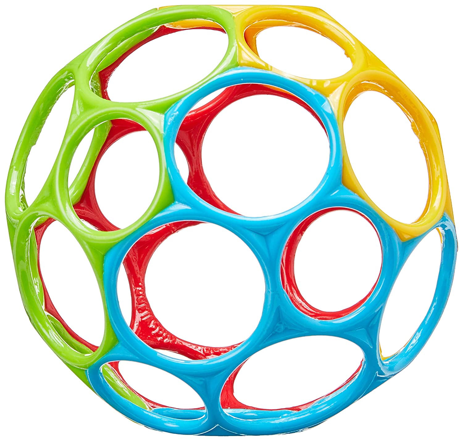 Yellow Oball Classic Ball Blue Ages Newborn + Red Green 