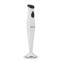Elite Cuisine Hand Blender with detachable wand, white