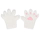 thumbnail image 4 of Guantes de animales para hombres y mujeres, accesorios de cosplay, guantes de peluche con forma de pata de gatito para adultos Blanco, 4 of 9