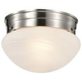 thumbnail image 4 of Nuvo 76-671 - 6"MUSHROOM BR/NICK AL/GLASS, 4 of 7