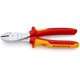 thumbnail image 1 of KNIPEX 74 06 200 SB Pinzas de corte diagonal tipo extra fuerte aislados con fundas en dos componentes, según norma VDE cromado 200 mm, 1 of 1