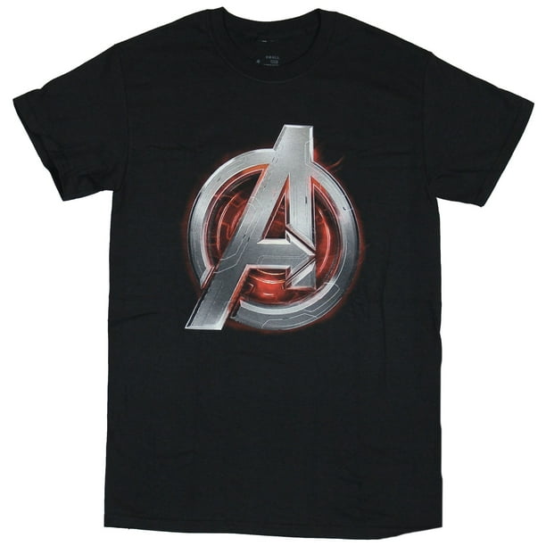 The Avengers Avengers (Marvel Comics) Mens TShirt Metallic Metal