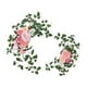 thumbnail image 2 of 2 piezas de arco de boda con flores artificiales, rosas, centro de mesa, decoración versátil, 2 of 9