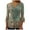 Army Green winter tops, variant on clear Holiday Usmixi Womens Tunic Tops Winter Womens Button up Henley Shirts Spring Lightweight Pleated Hem 3/4 Sleeve Pullover Tops V Neck Fashion Floral Print Tunic Blouses Big Saving
