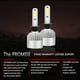 thumbnail image 2 of 2 uds bombilla de faro LED H7 H1 H3 bombilla de luz antiniebla 9000LM 72W 6500K (H1) Sywqhk Accesorios para autos y motos, 2 of 8