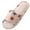 B, variant on House Slippers for Women and Men, Soft Breathable Bedroom Slippers, Open Toe Slippers Bulk Open Toe Breathable Linen Slippers Set Washable