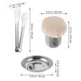 thumbnail image 2 of Spread Pancake Oil Wear-resistant Brush Pancakes Stainless Steel Kitchen Assecories, 2 of 6