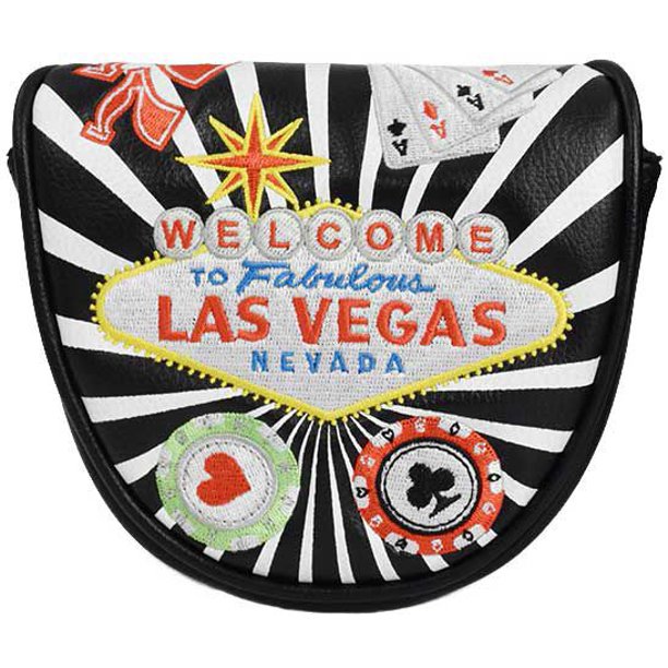 NEW PRG Las Vegas Black Mallet Putter Golf Headcover