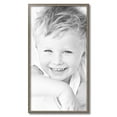 thumbnail image 2 of ArtToFrames 18" x 33" Silver Picture Frame, 18x33 inch Multi Wood Poster Frame (WOM-4756), 2 of 8