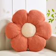 thumbnail image 1 of wonima44 Flower Shaped Pillow - Daisy Decorative Cushion, Soft Seat Cushion, Orange Flower, 15.7", 1 of 1