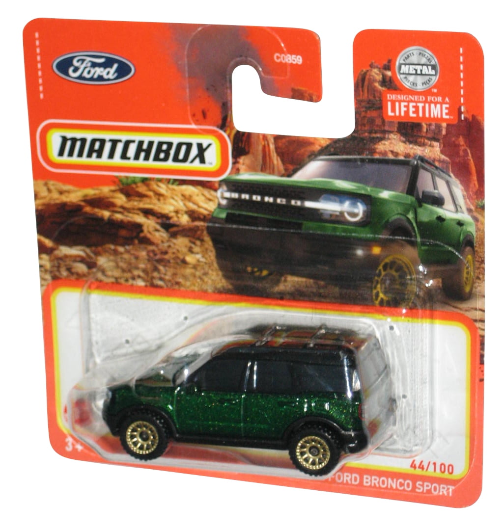 44台　2022 FORD BRONCO SPORT　マッチボックス　ブロンコ Amazon.com: Matchbox 2022 Ford Bronco Sport, 70 Year 10/100