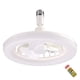 thumbnail image 1 of Ventilador de techo con luces de aroma, lámpara de araña con ventilador de control remoto, viento de 3 velocidades (blanco), 1 of 3
