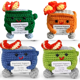 thumbnail image 1 of Lindo Crochet Contenedor Basura Fuego Apoyo Emocional Regalos Divertidos () Verde, 1 of 8