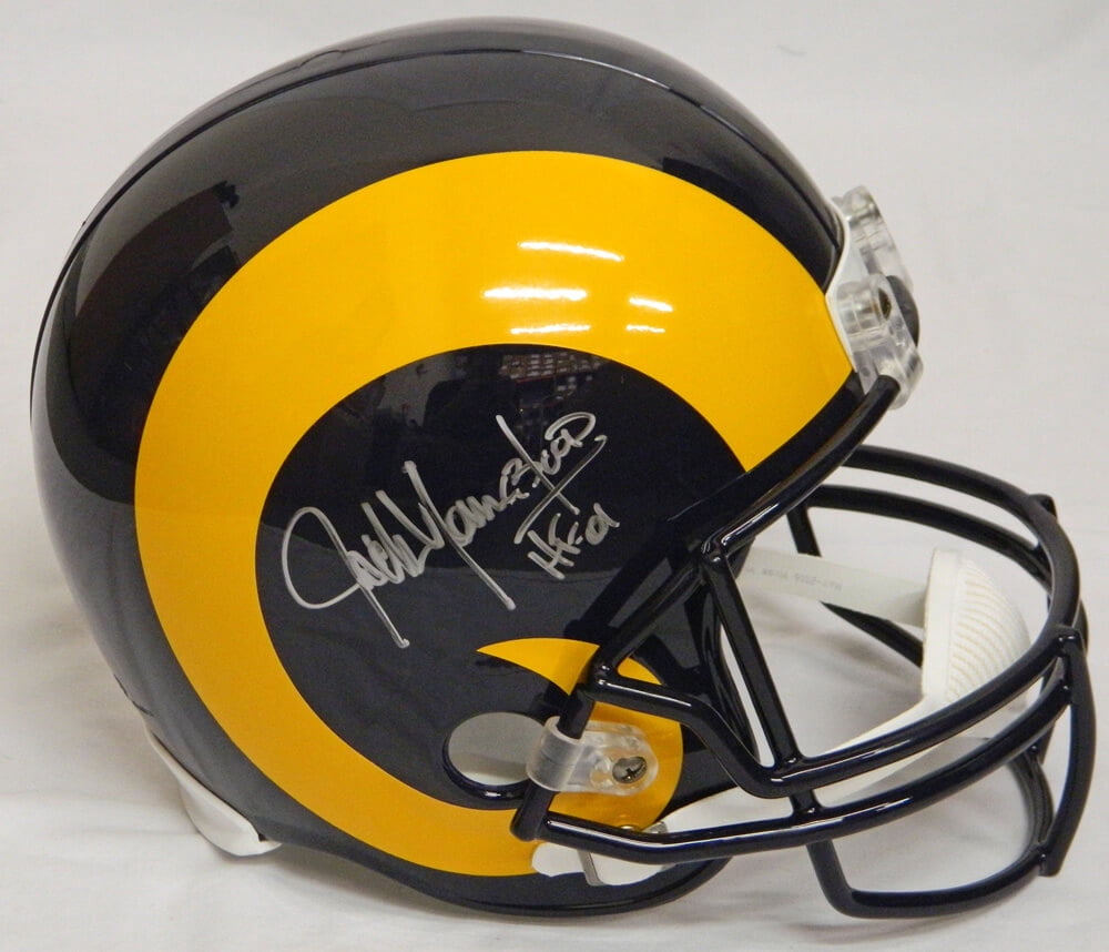 Jack Youngblood Signed Los Angeles Rams Throwback Riddell Full-Size ...