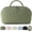Green, variant on 2026 New Petition Makeup Bag For Woman, 180°Wide Open Lay-Flat Water-Resistant Cosmetic Case, Puffy Padded Organizer With Compartments Travel Essentials For Toiletries & Brushes