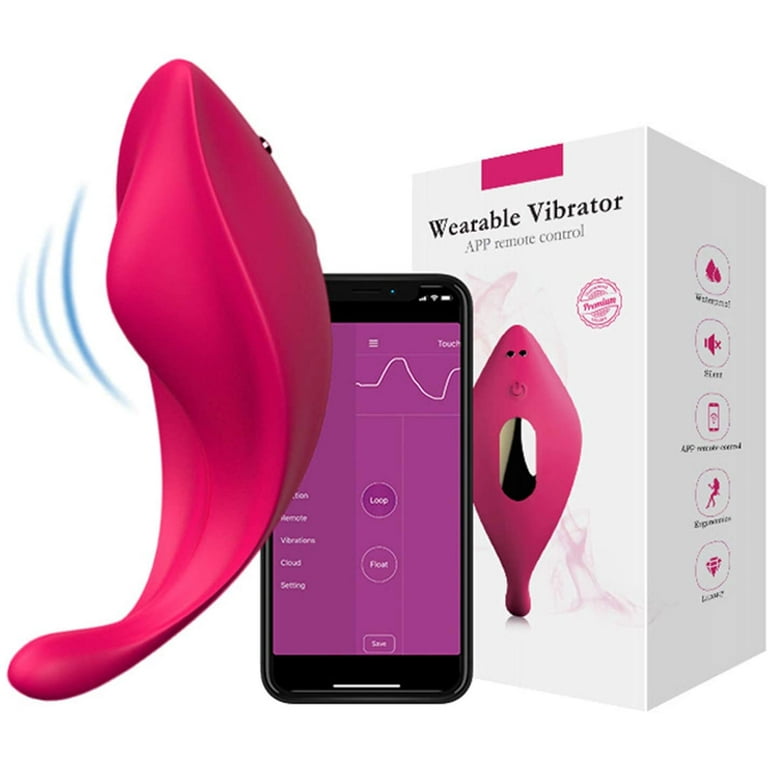 Wearable Vibrators for Women,Butterfly Vibe Wearable Vibrating Panties  Vibrator,Remote Control, Invisible G-Spot Stimulator Butterfly Flirting  Vibrator Sex Toys, for Women, Couples Mini 